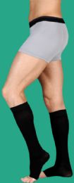15-20 mmHg Basic Knee High Open Toe Compression Stocking